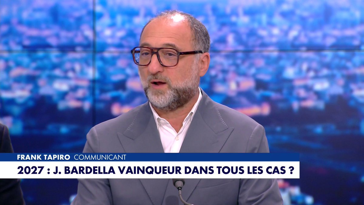 Franck Tapiro, communicant : «Tout va être fait pour ne pas voir ni Jordan Bardella, ni Marine Le Pen à l'Elysée», dans #MorandiniLive