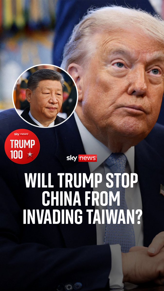 Will Trump stop China from invading Taiwan? China has offered Taiwan a 'one country, two systems' model, but this position is not supported by any mainstream political party Sky's James Matthews and Mark Stone discuss Listen in full 🎧