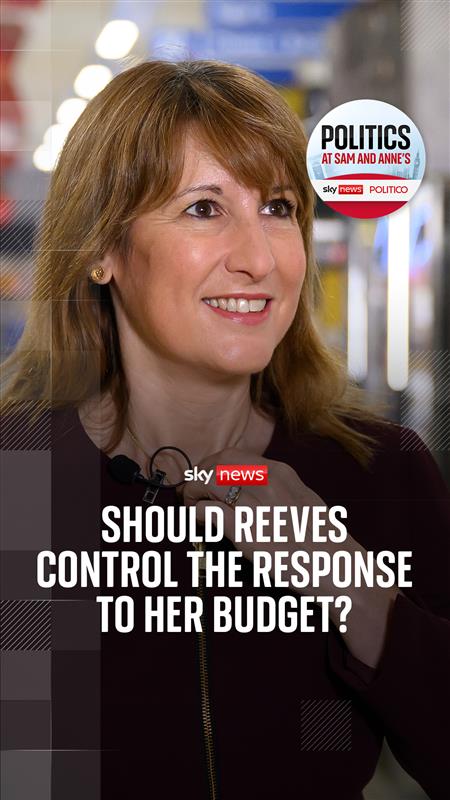 Should Rachel Reeves control the response to her budget? Sam Coates Sky and anne mcelvoy discuss if banks should make public and prominent endorsements of the budget. 🎧