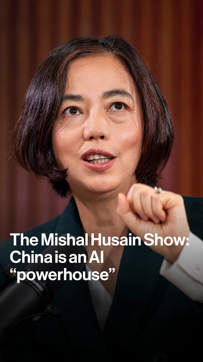 "China is a powerhouse in AI” World Labs CEO Fei-Fei Li lists the countries that are leading the charge in the space Subscribe to The Mishal Husain Show wherever you get your podcasts