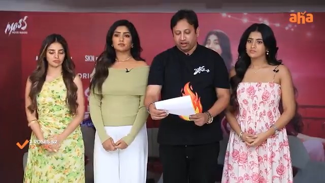 It’s not just a promotional video… It’s a Pledge to be real! ✋🌹 #3Roses Streaming from Dec 12 only on aha. @ahaVideoIN Mass Movie Makers Director Maruthi SKN (Sreenivasa Kumar) Eeshaa Rebba Rashi singh harsha chemudu Kiran K Karavalla ravi varma sandeep bolla Surya Srinivas