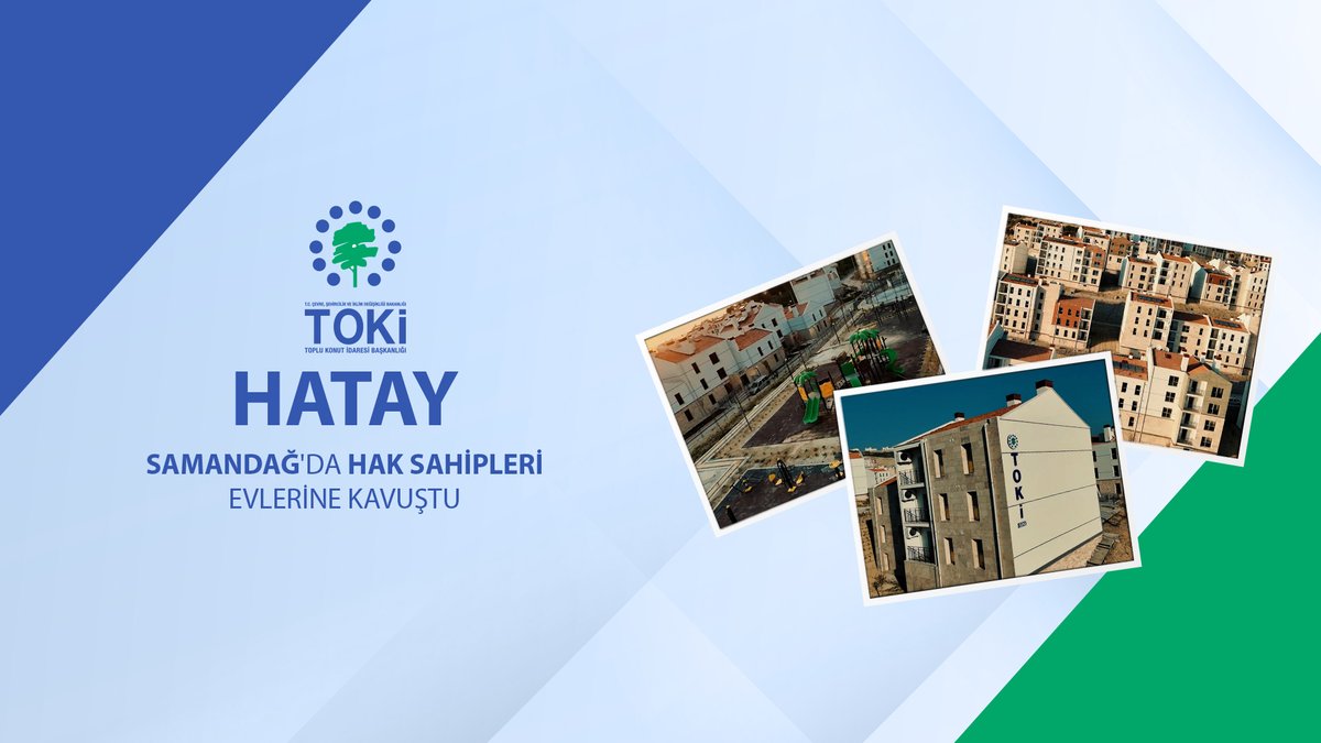 🏘️ Hatay Samandağ'da 1️⃣5️⃣1️⃣ sosyal konut inşa ettik. 🗓️ 1️⃣0️⃣-1️⃣4️⃣ Kasım 2️⃣0️⃣2️⃣5️⃣ tarihleri arasında hak sahiplerine teslim edildi. 🍀 Dinlenme, spor, oyun ve yeşil alanları barındıran bu projeyle vatandaşlarımız yeni bir yaşam alanına kavuştu.