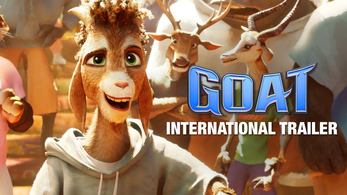 He’s about to change the game. From the artists that made KPop Demon Hunters, Spider-Man: Across the #SpiderVerse, and producer Stephen Curry, #GOATmovie is only in cinemas this February.