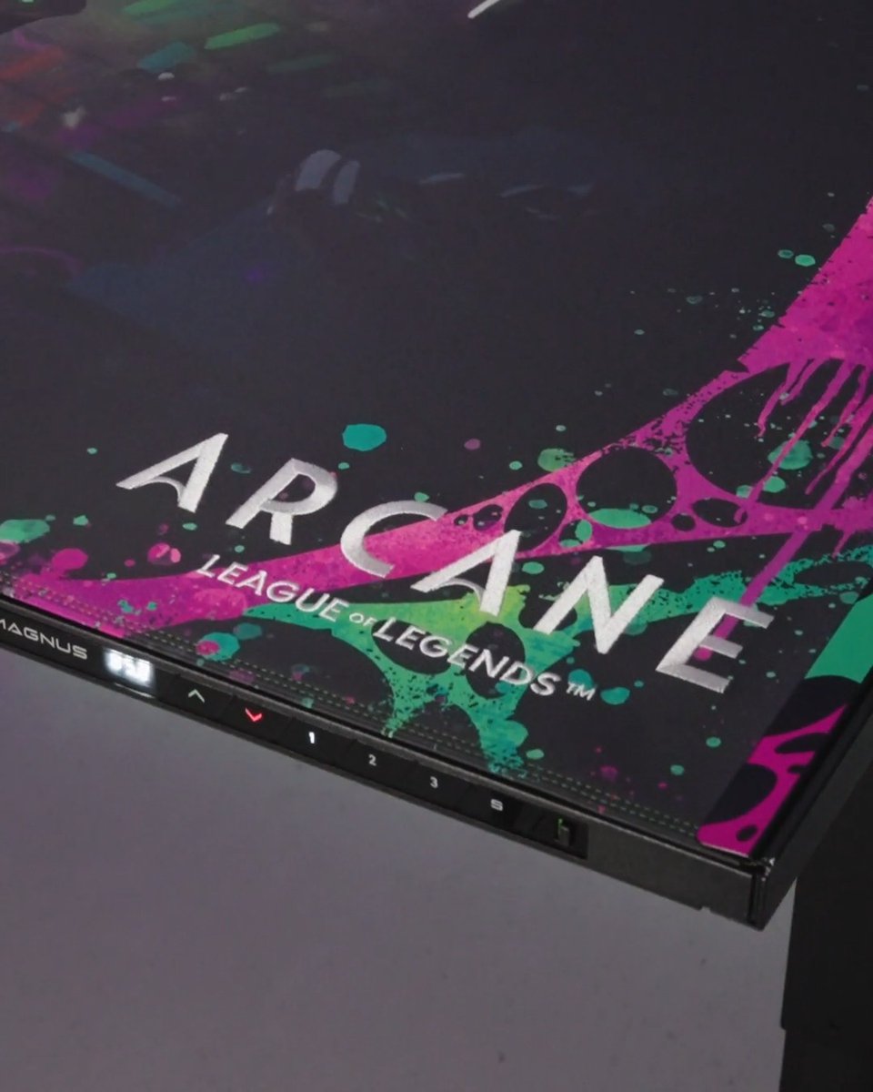 In a moment, it could all… poow! Tame the mayhem across every timeline, and bring the story of Jinx and Ekko to life at your setup with the Secretlab MAGNUS Pro Arcane Edition. Shop now: Arcane #arcane #jinx #ekko #riotgames