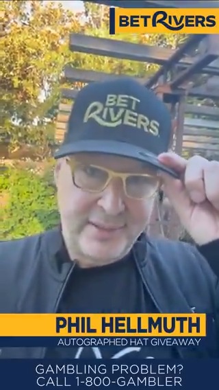 🚨 AUTOGRAPHED HAT GIVEAWAY 🚨 We are teaming up with phil_hellmuth to give away two signed hats! To enter: 1⃣ Like this post 2⃣ Follow BetRivers Sportsbook Winners will be selected at the end of the week! Rules ➡️