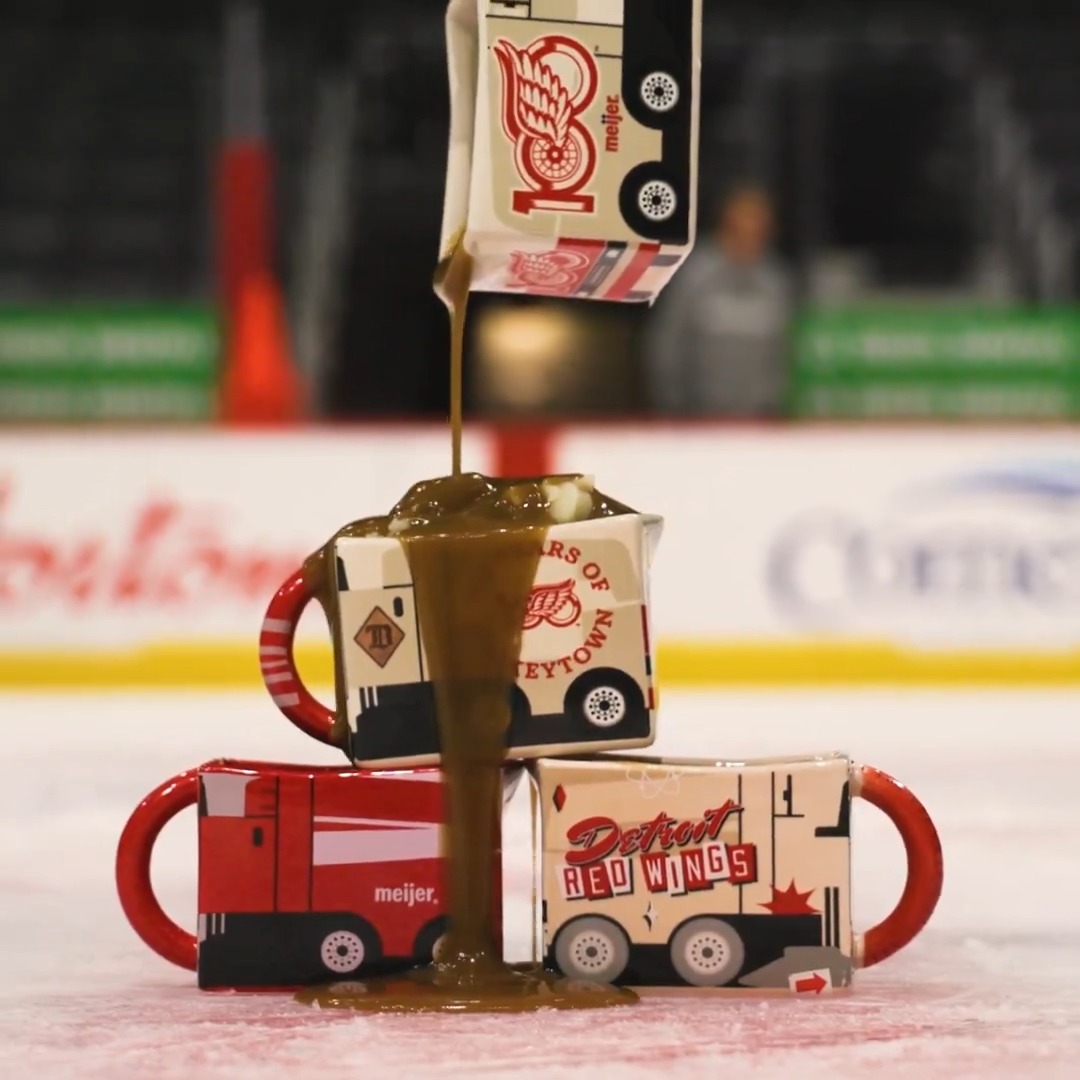 A hot new gravy boat has entered the villa. Tomorrow. Little Caesars Arena. First 7500. See you there »