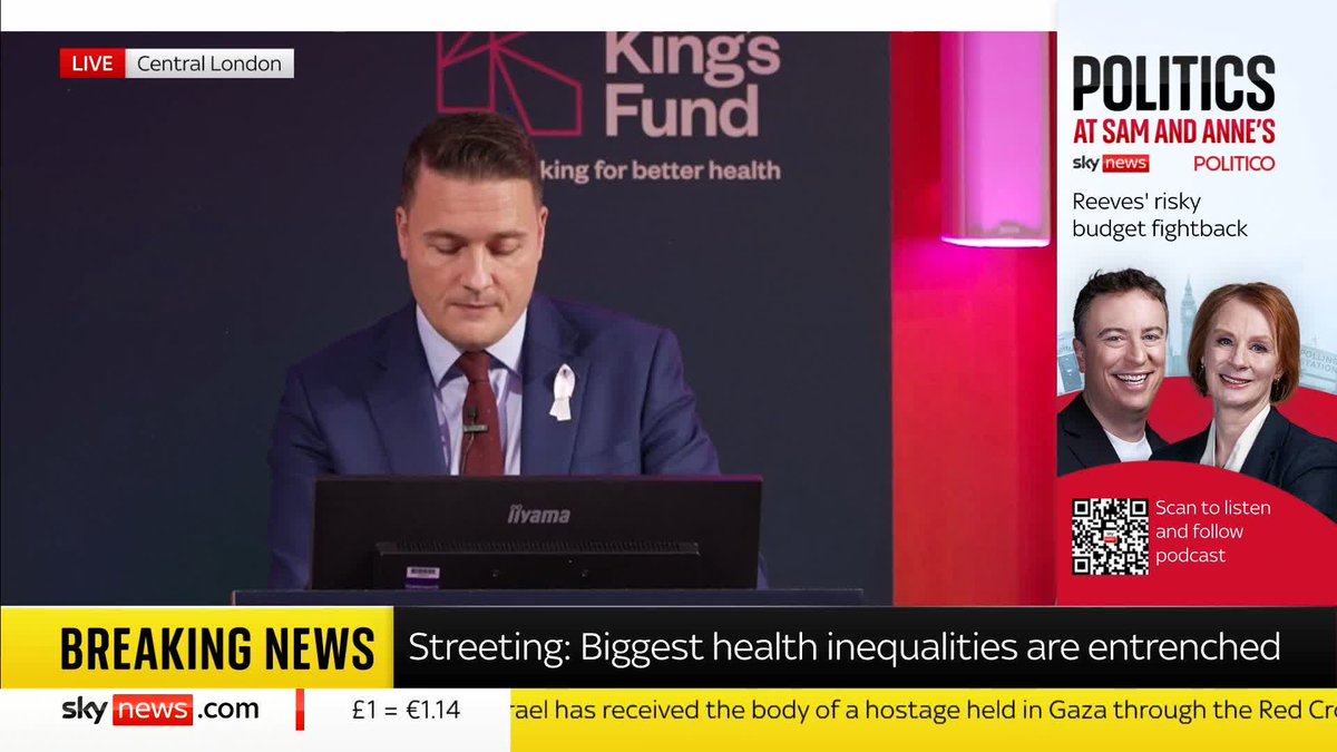 "The less this levy raises, the more successful it will be." Health Secretary Wes Streeting says the levy on added sugar in soft drinks will now also be applied to milkshakes, flavoured milks and milk substitute drinks to combat childhood obesity. 🔗