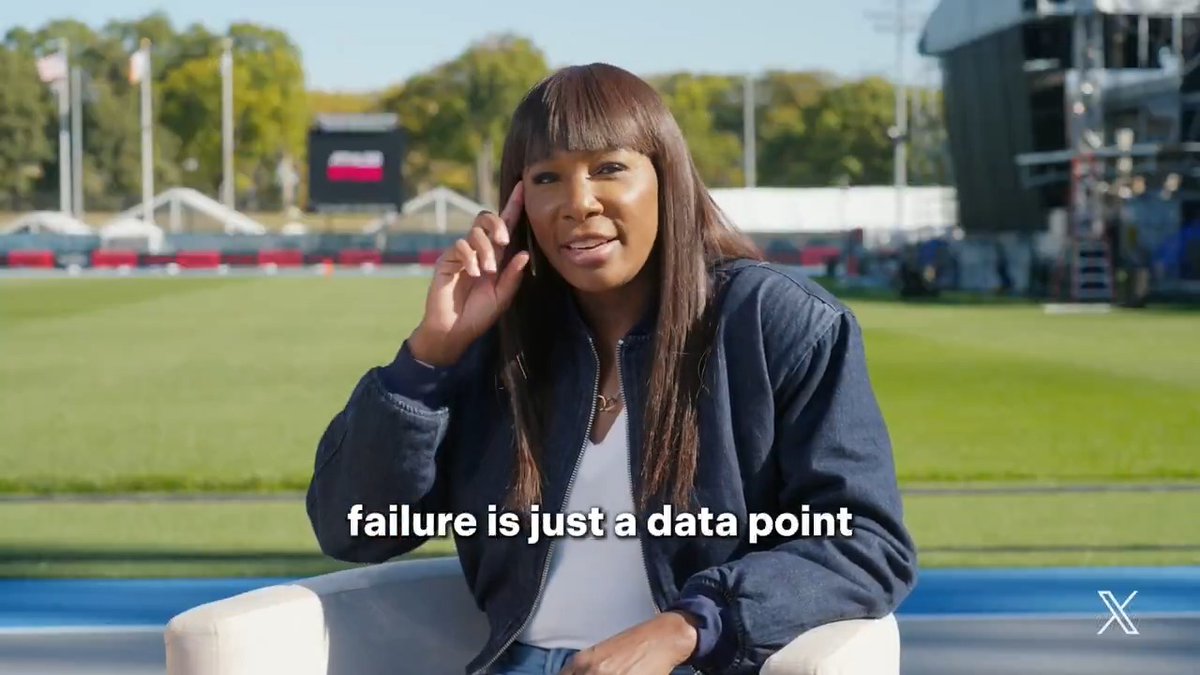 “Failure is just a data point. Move forward.” 💥 Melissa Jefferson-Wooden, OLY.