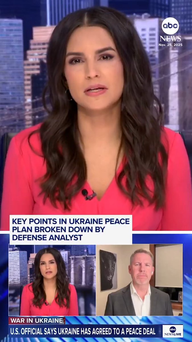 A U.S. official told ABC News that a Ukrainian delegation has agreed with the U.S. on the terms of a potential peace deal. ABC News contributor Mick Mulroy discusses the "biggest sticking points" and what it'll take to get Russia on board with the plan.