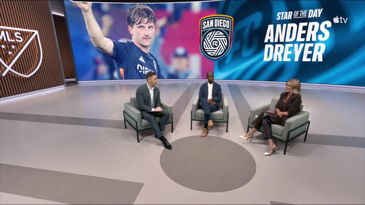 One of the best debut seasons in MLS history. 👏 Anders Dreyer (23 G, 21 A) leads San Diego FC to the Western Conference Final in their first season:
