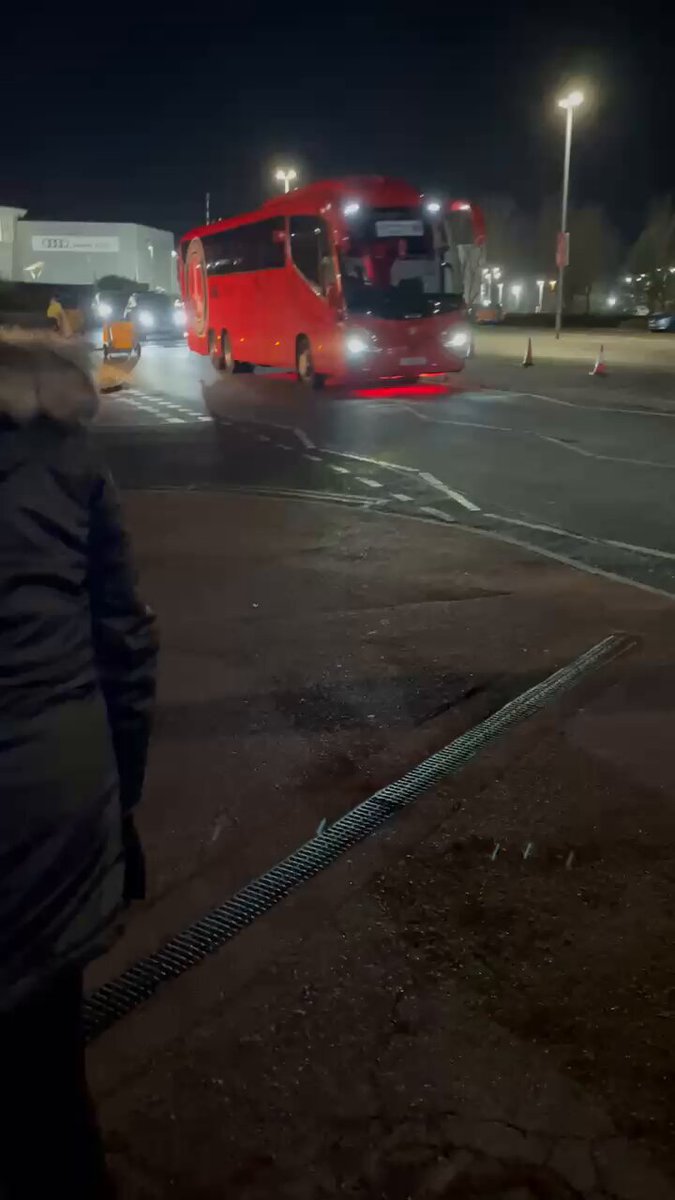 If you like watching a coach pull up at a football stadium then this is the video for you. #cafc.