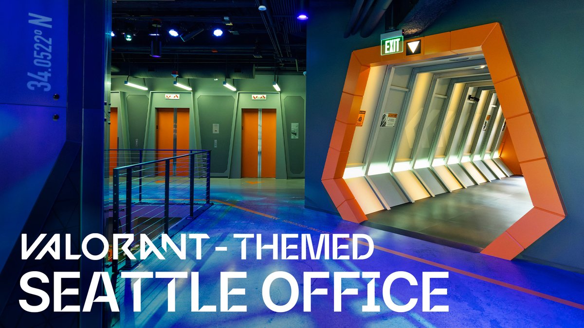 Ever wanted to work in an abandoned Radianite lab? No? Well you might after seeing our VALORANT -themed office on Seattle’s Mercer Island.