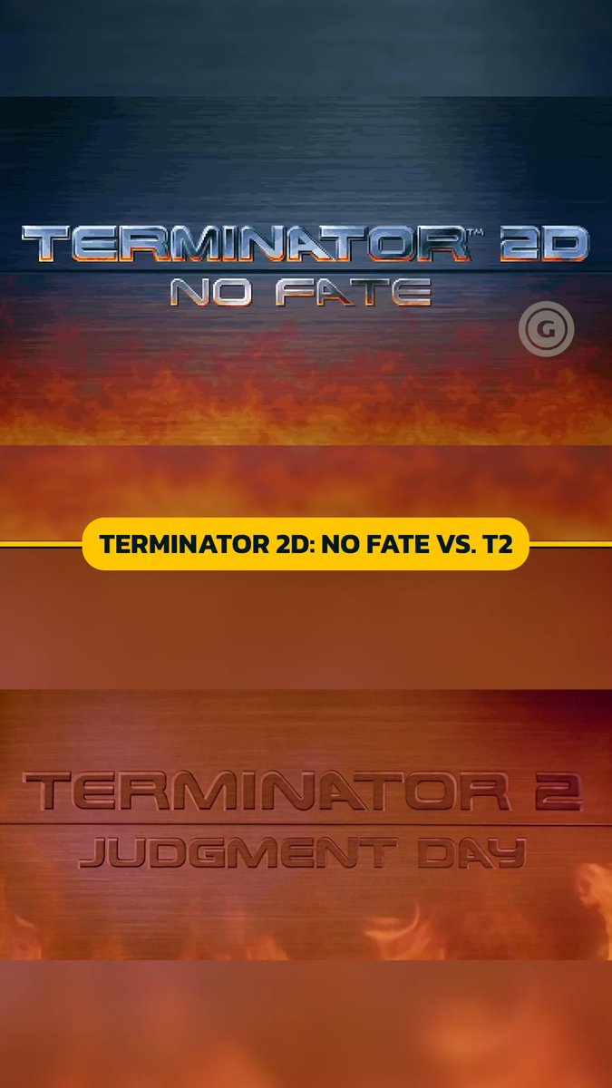 A shot-for-shot comparison of #Terminator2DNoFate and #Terminator2 💥