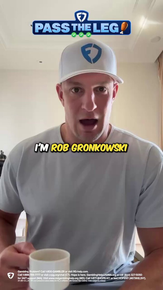 From me, Rob Gronkowski, Bussin' With The Boys and all our friends at FanDuel Sportsbook .. Happy Thanksgiving!!!! Pass The Leg &amp; build your own group parlay: