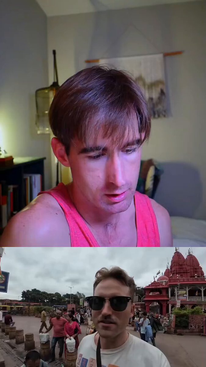 This guy has totally exposed White racists visiting India for views.