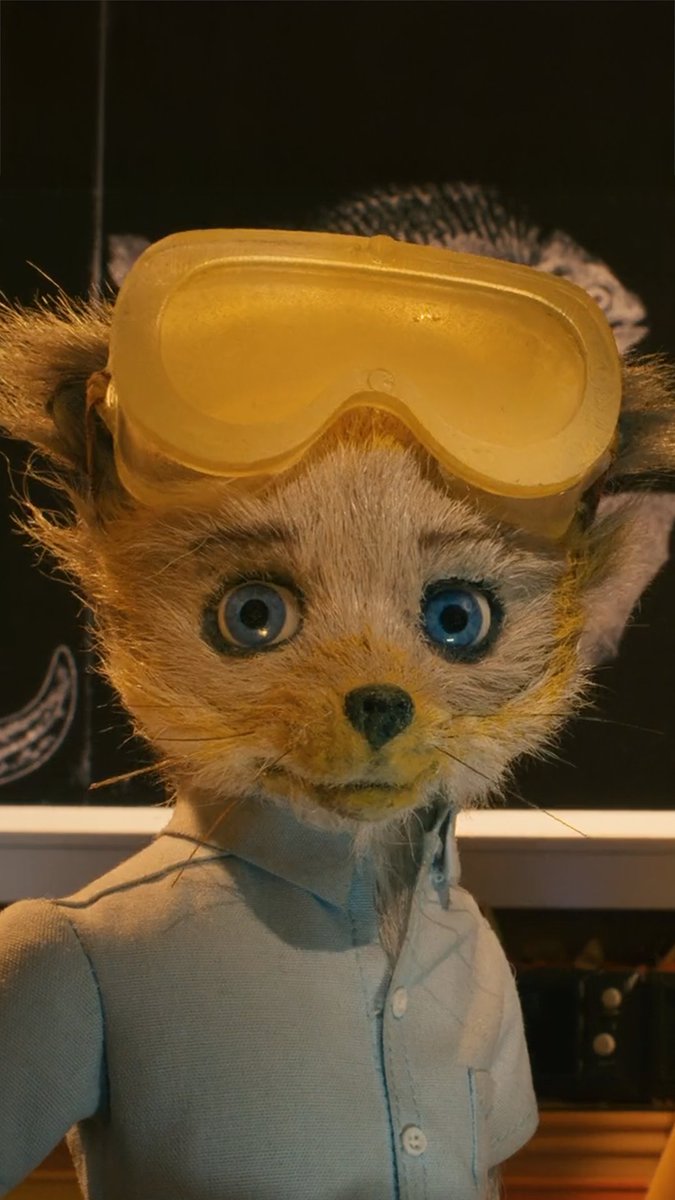 Oh, Agnes is learning chemistry, all right. 👀 Film: FANTASTIC MR. FOX (2009)