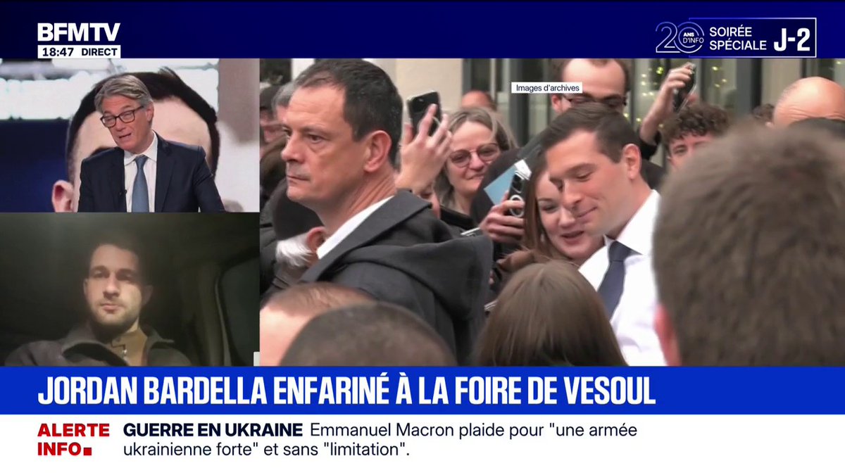 🇫🇷 FLASH Jordan Bardella a été "ENFARINÉ CORRECTEMENT", affirme un témoin. L’entourage de Bardella va déposer plainte.