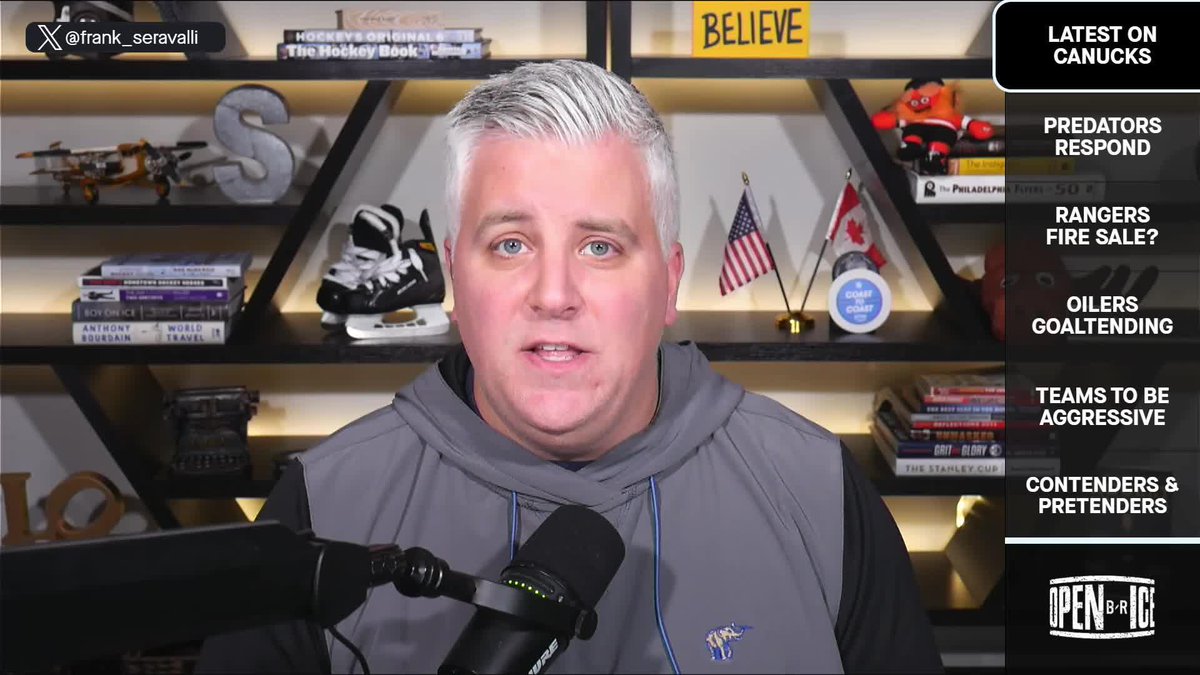 Everyone wants to link Quinn Hughes to the Devils, but Frank Seravalli points out there's a familiar coach for the defenseman in Philadelphia 🟠⚫️