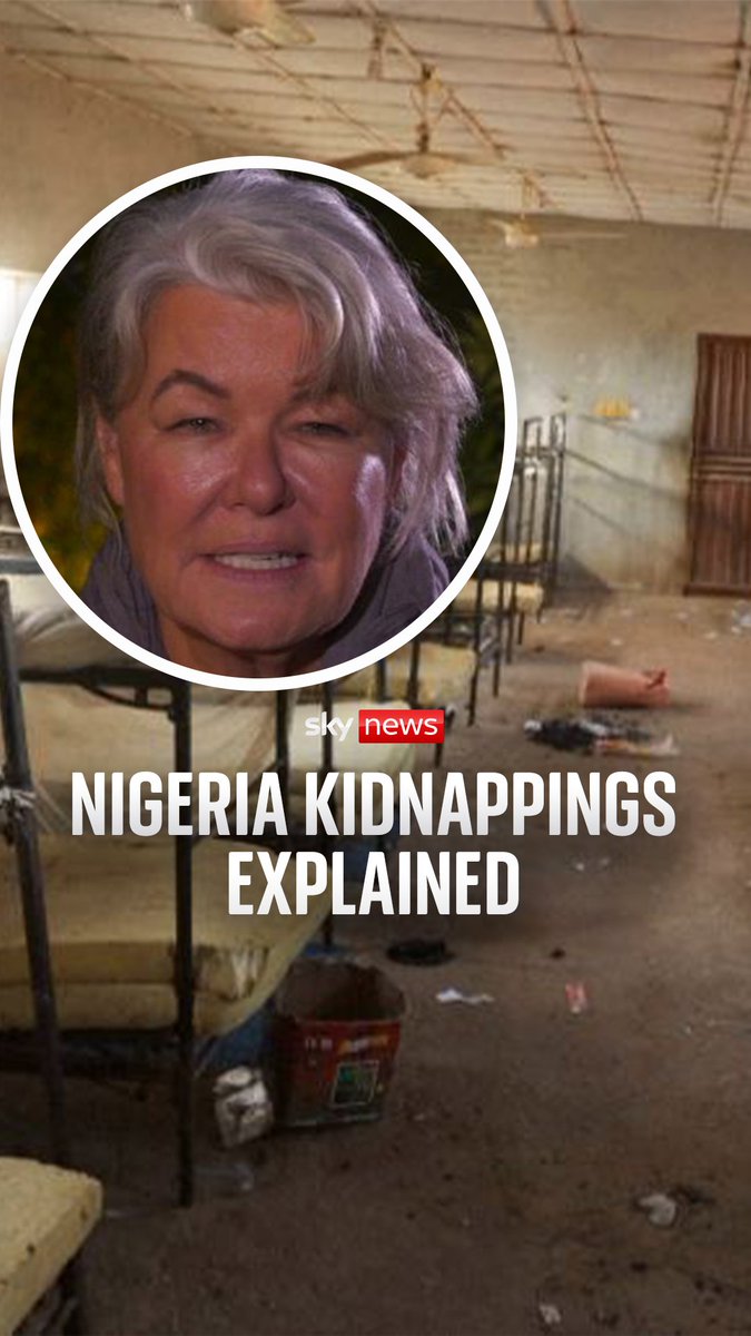 Nigeria has suffered two mass school kidnappings in just one week. The most recent saw more than 300 children and staff attacked. Sky’s Alex Crawford looks back when she reported on the 276 girls who were taken from a boarding school in Chibok in 2014.