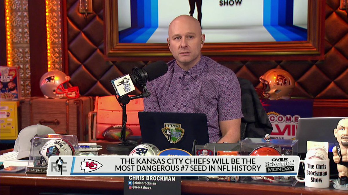 Chris Brockman says the Chiefs will be the most dangerous seventh seed in NFL history 👀 Stream Rich Eisen Show on Disney+ and the ESPN App.