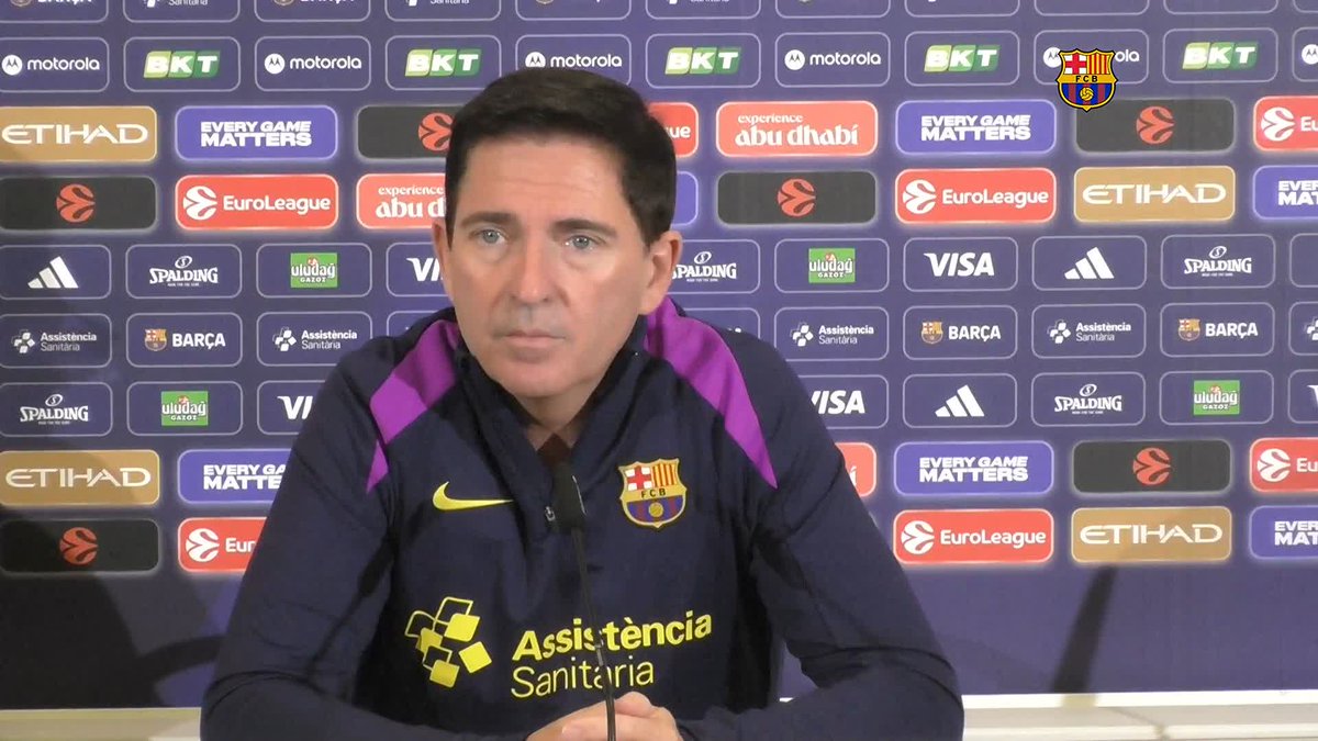 Demà torna Xavi Pascual al Palau 💙❤