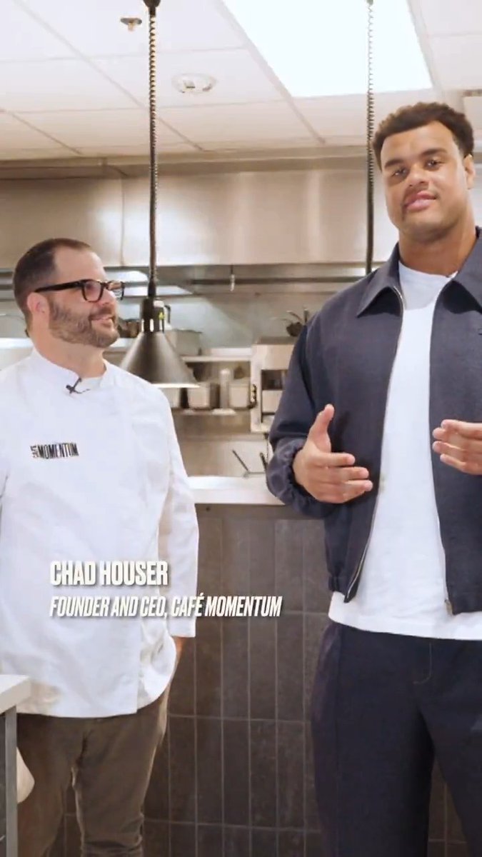 .Arik Armstead went into the kitchen to learn more about Café Momentum, a non-profit restaurant that employs justice-involved youth and provides them with life skills, education and counseling. ❤️ Nationwide Watch the full episode of The Humanity Show: