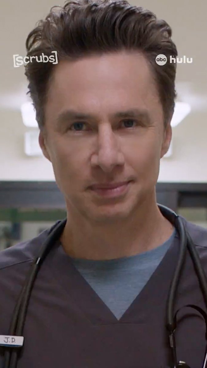 First teaser for the #Scrubs revival series. Premiering February 25 on ABC.