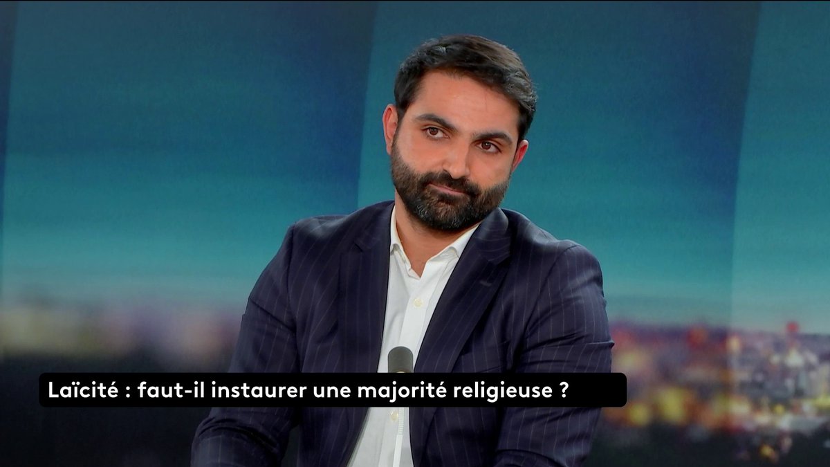 🔴 🗣️ Un rapport des sénateurs LR propose l'interdiction du port du voile et du ramadan aux moins de 16 ans. "Ceux qui écrivent ce rapport n'ont plus grand chose de républicain", réagit le secrétaire national Renaissance Jad Zahab. Loïc de La Mornais #SurLeTerrain #Canal16