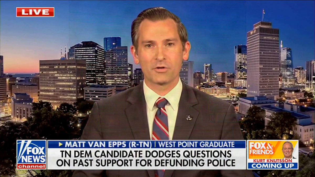 Aftyn Behn is wrong for Tennessee. ❌Endorsed by the socialists of America ❌Wants transgender surgeries for minors ❌Supports defunding the police ❌Voted for higher taxes VOTE Matt Van Epps