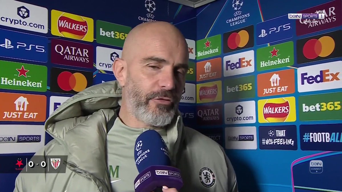 🗣️ "It has been a fantastic night for the players, for the club, for the fans... As Raphinha said, Estêvão and Yamal will probably be the next Messi & Ronaldo." Enzo Maresca reacts to Chelsea FC's emphatic 3-0 victory over Barcelona. 🎤 Carrie Brown 💙 #beINUCL #CFC #UCL