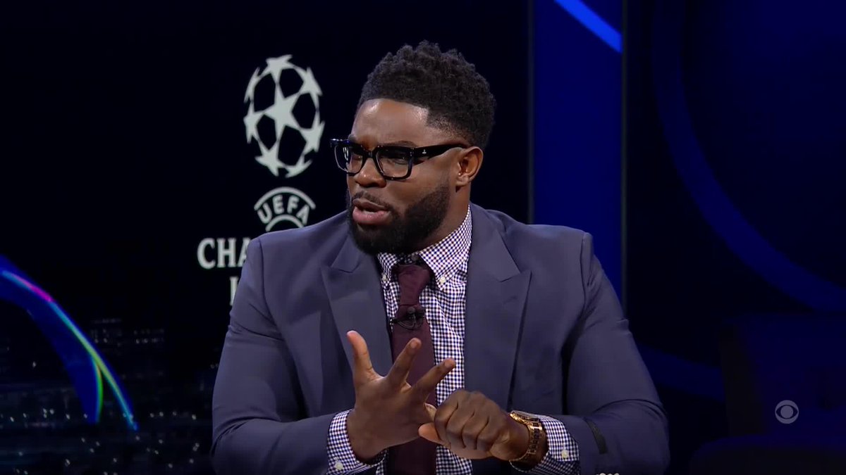 Big Meeks with the BIG hype 😤 See you tomorrow for more #UCL 😅