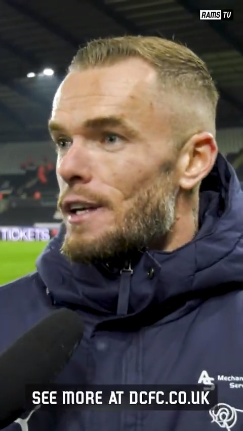 "When you get your chance, you have to take it." 🗣️ Joe Ward praises fellow goalscorer Lars-Jørgen Salvesen as he reflects on the Rams' away win against Swansea. 🤝