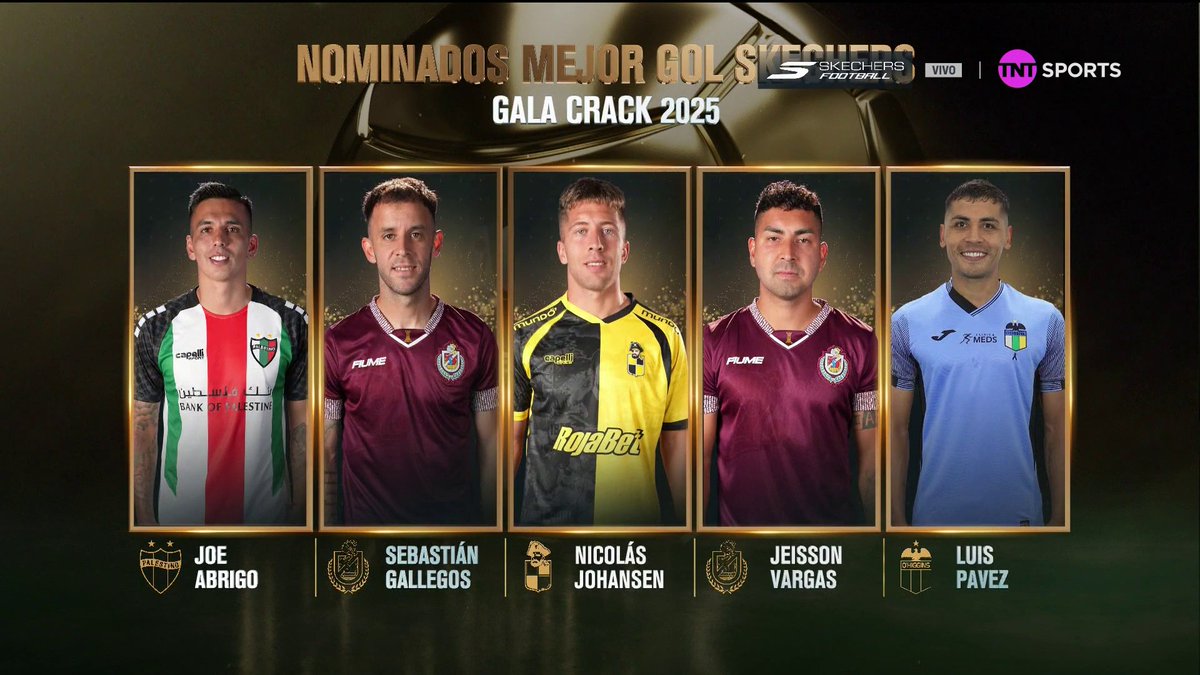 Nominados Mejor Gol del Año #GalaCrack2025