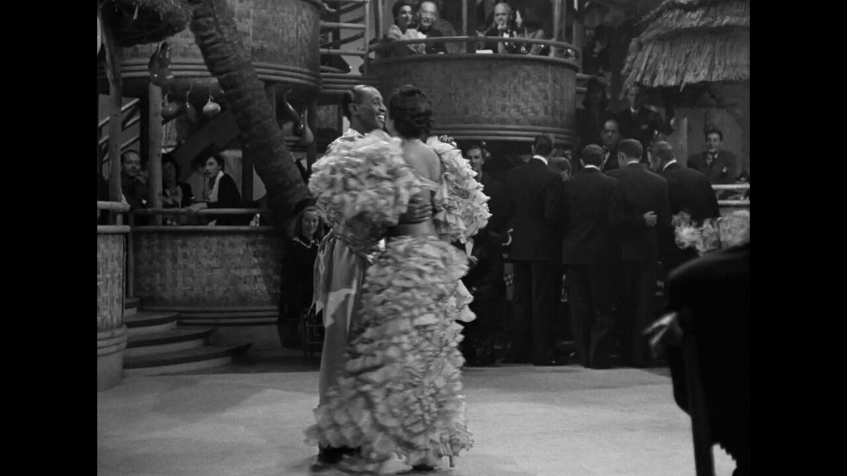 Incredibly the plot of Another Thin Man (1939) stops just so we can see uncredited dancers René Rivero Guillén and Ramona Ajón dancing a Cuban Son. It's so mesmerising to watch I don't even mind it messing up the pacing of the film. He moves like he's weightless.