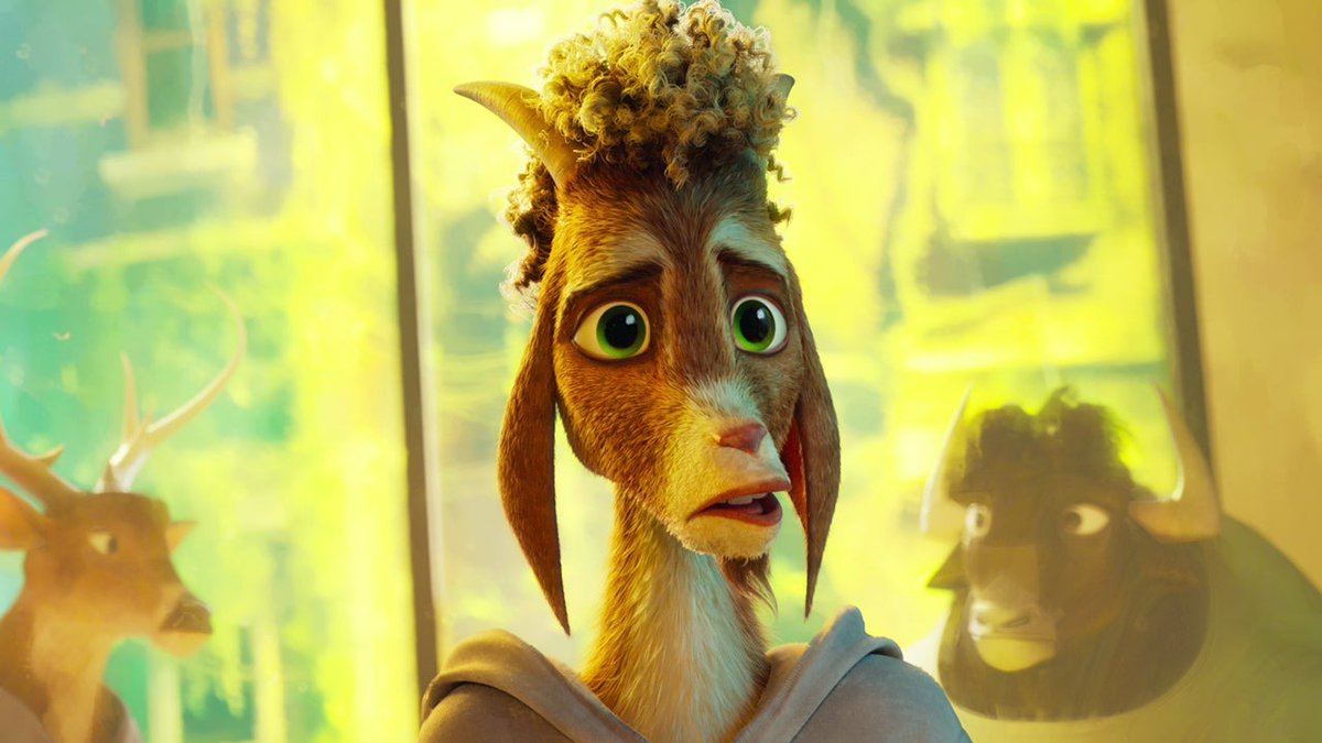 Check out the trailer for GOAT, an upcoming animated film from the artists behind KPop Demon Hunters. Will, a small goat, gets a once-in-a-lifetime shot to play professional roarball, a full-contact sport dominated by the fiercest animals. Opens in theaters February 13, 2026. 🐐