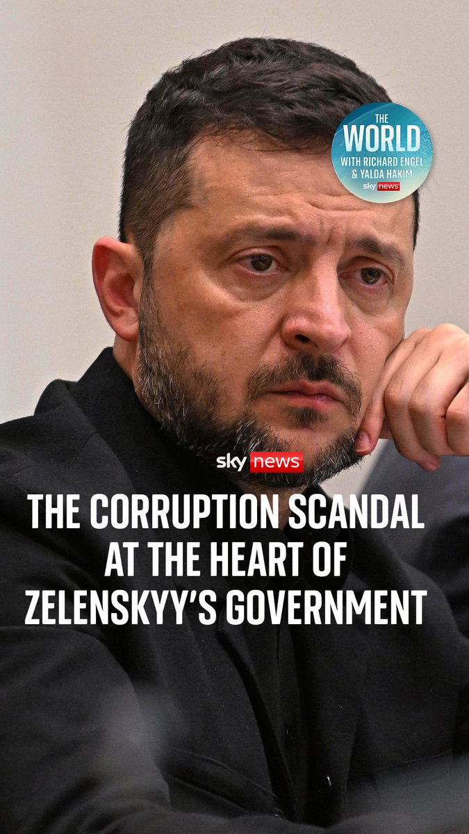 What is the corruption scandal engulfing Zelenskyy's government? Yalda Hakim and Richard Engel talk about the scandal at the heart of Zelenskyy's government - all happening as peace talks continue. Full episode here 👉