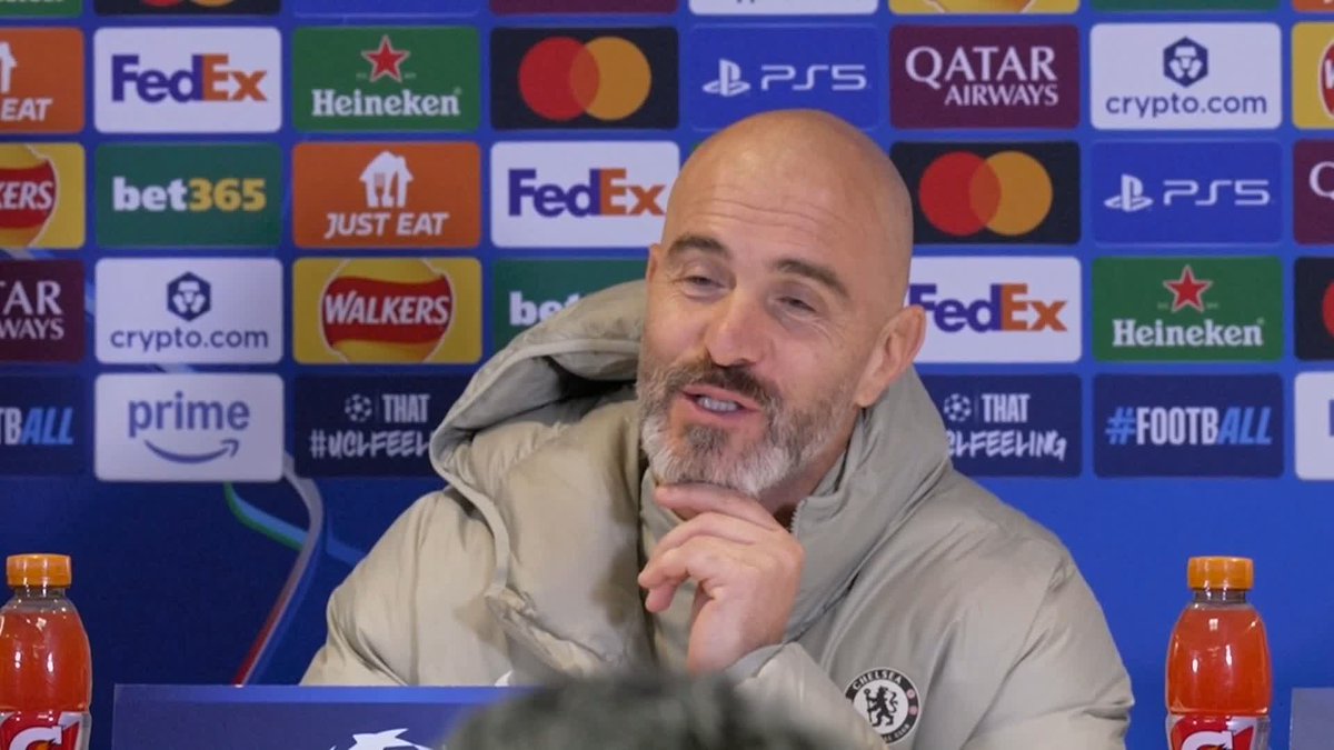 "We need to keep the momentum" ⏩ Enzo Maresca says he wants his side to rest following their win over Barcelona and turn their attention to Sunday's clash against Arsenal on Friday.