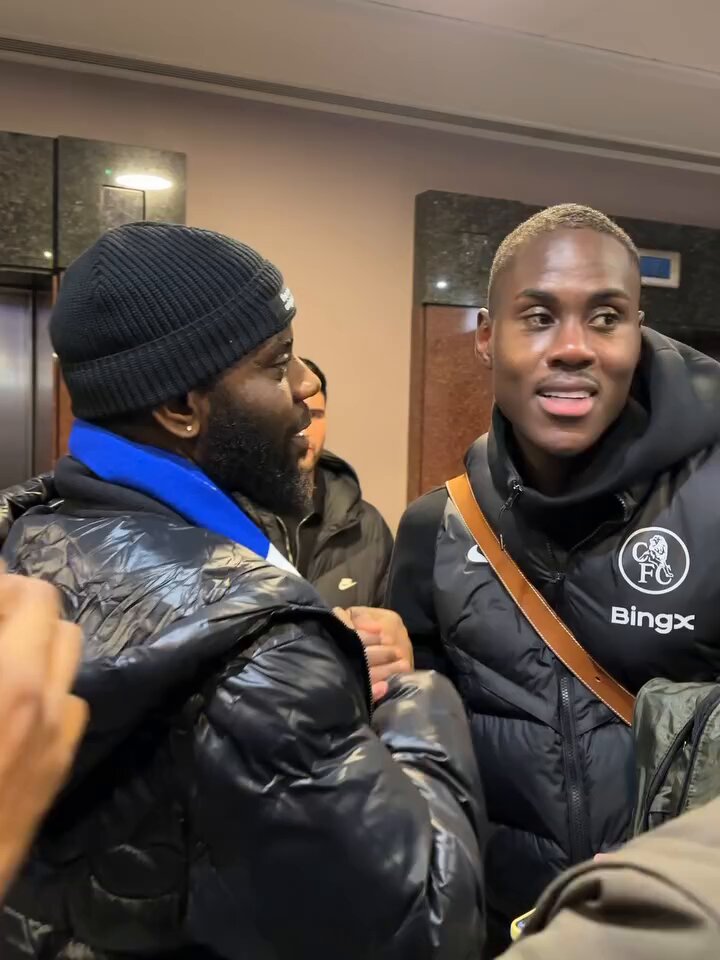 Odumodu na Werey , see as he cast Cute Abiola say ba Barca Jersey he wear 🤣🤣🤣 Chalobah reaction off me