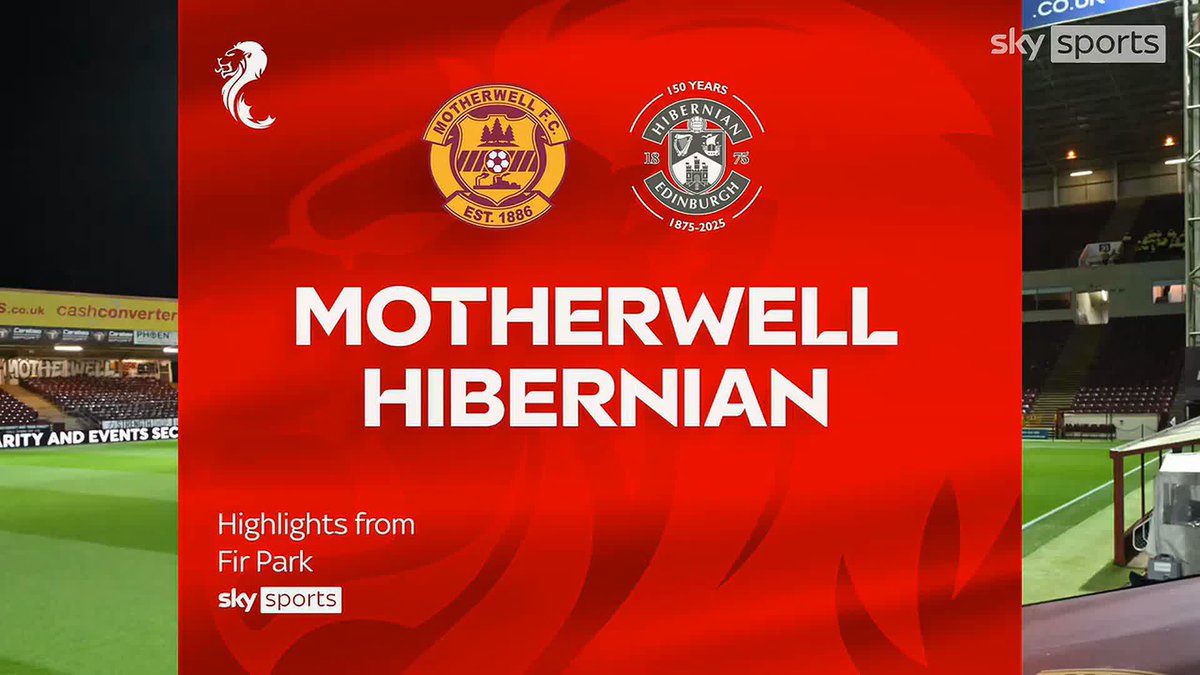 🔸 Motherwell beat Hibernian 2-0 to move level on points with the Easter Road club! After his earlier handball that led to a penalty, Grant Hanley was then sent off for the visitors following a first-half foul on Tawanda Maswanhise - who is now the league’s top goalscorer! ⤵️