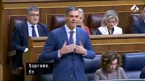 #EnDirecto | Sánchez, sobre la condena al fiscal: "El Gobierno acata el fallo del Supremo, y digo bien, el fallo, porque hoy desconocemos la sentencia del Supremo. Hay mucha gente, entre la que yo me incluyo, que estamos convencidos de que el tiempo pondrá las cosas en su sitio"