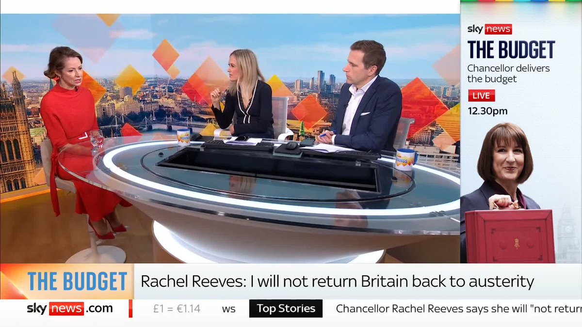 🗣️ "I don't think you can call the misogyny card if you're being criticised" Conservative peer and financier Helena Morrissey DBE joins Sophy Ridge and Wilfred Frost in the studio to chat about the chancellor, Rachel Reeves ⬇️ Sky 501