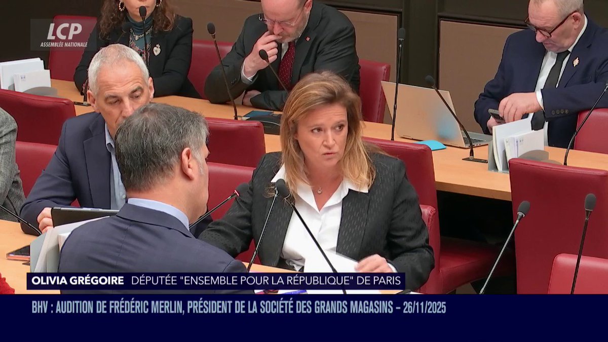 "Assumez-vous l'ampleur de ces retards de paiement ?", interroge Olivia Gregoire à propos du BHV Marais et des "fournisseurs non payés", avant d'évoquer "une stratégie de la terre brûlée" en faisant "partir les marques par l'usure financière". #DirectAN #BHV #Shein