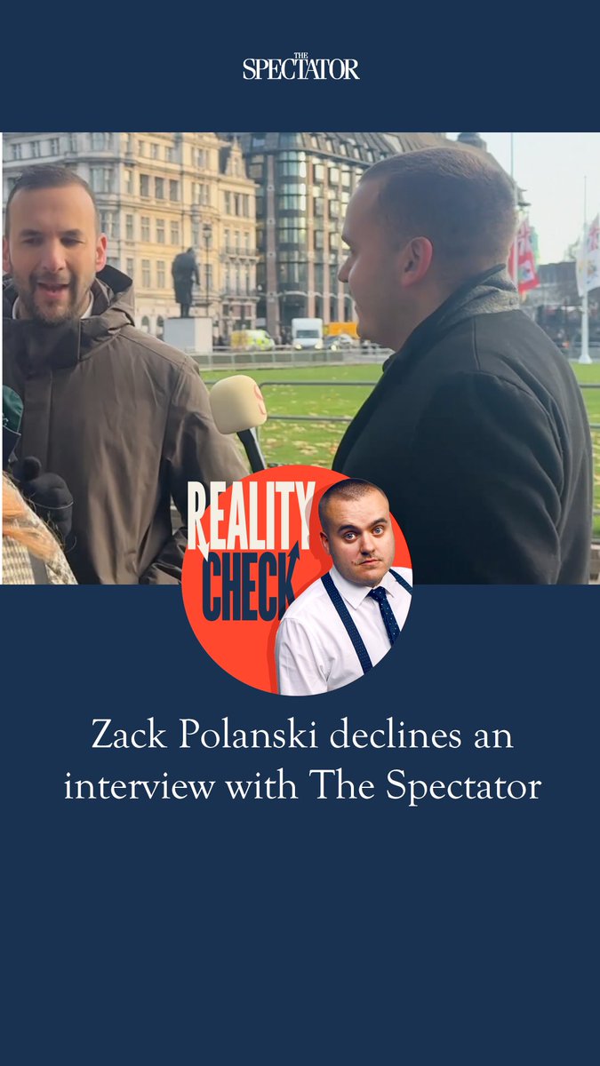 Green Party leader Zack Polanski declines an interview with The Spectator's economics editor Michael Simmons, who asks for evidence that a wealth tax would bring in £24 billion for the Exchequer. Michael Simmons Zack Polanski