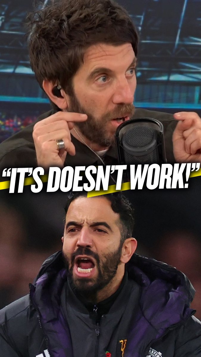 ❌ "Three at the back does not work." 😳 "It's inexcusable. It's not getting better." Andy Goldstein rants on Ruben Amorim after #MUFC's loss to Everton 🔥