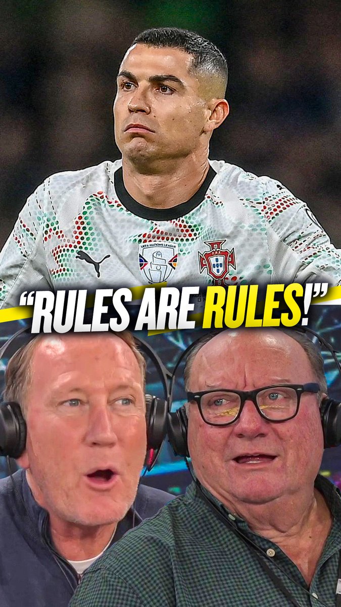 😤 "How does he get out of that!? Other players can't play!" 🤦‍♂️ "The rules are the rules! You can't change it for one person!" Ray Parlour and Alan Brazil slam FIFA for giving Cristiano Ronaldo a World Cup ban reprieve! 😡