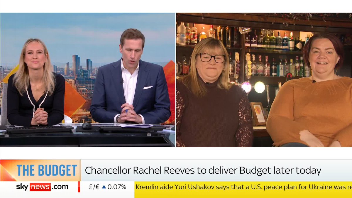 🗣️ 'When she increased it last year, it cost me an extra £17,000 a year' Pub owner Angela Uren tells Wilfred Frost and Sophy Ridge what the impact will be if the chancellor increases the national living wage and minimum wage