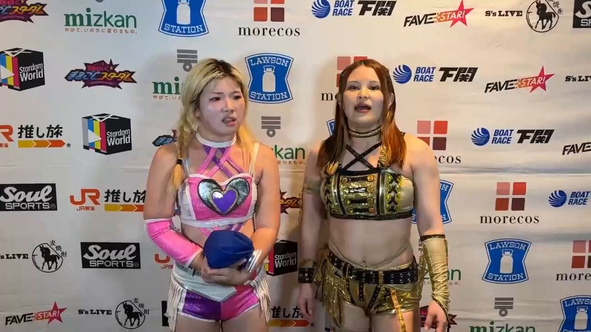 【11.26 神田明神大会試合後コメント】 月山和香「神田明神大会、2度目の凱旋だったんですけど、勝てず…でも梨杏ちゃんのチョップの片鱗を見ました」