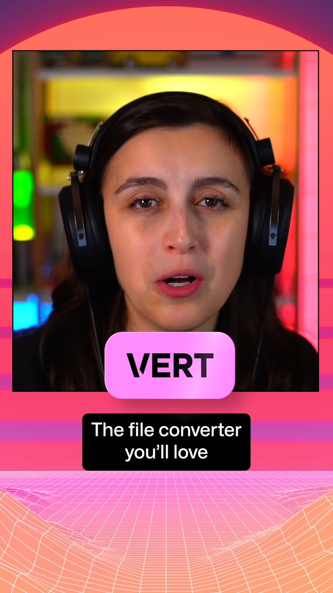 Stop uploading your sensitive files to random websites. 🛑 Vert is an open source project that lets you convert files 100% locally in your browser. Have you tried it? 👀