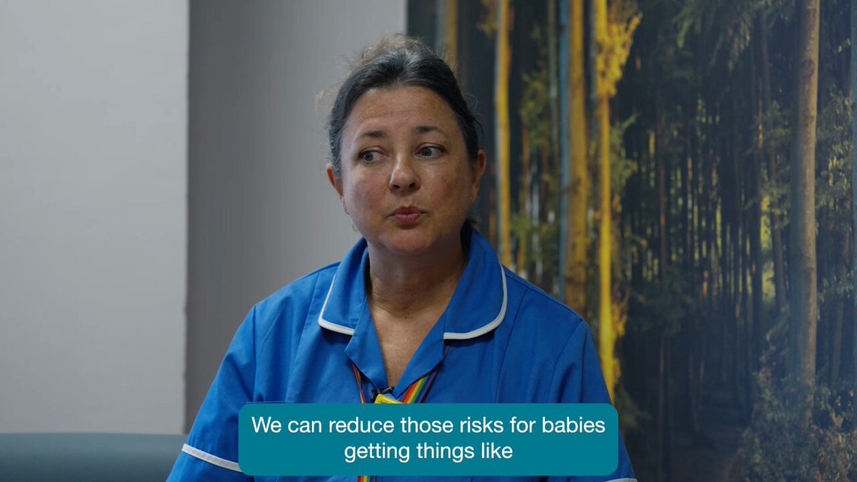 Gaynor, a midwife at Royal Surrey, explains how vaccines in pregnancy for #whoopingcough, #flu and #RSV reduce the risk of bronchiolitis, respiratory problems and hospital admissions for babies. Find out more: