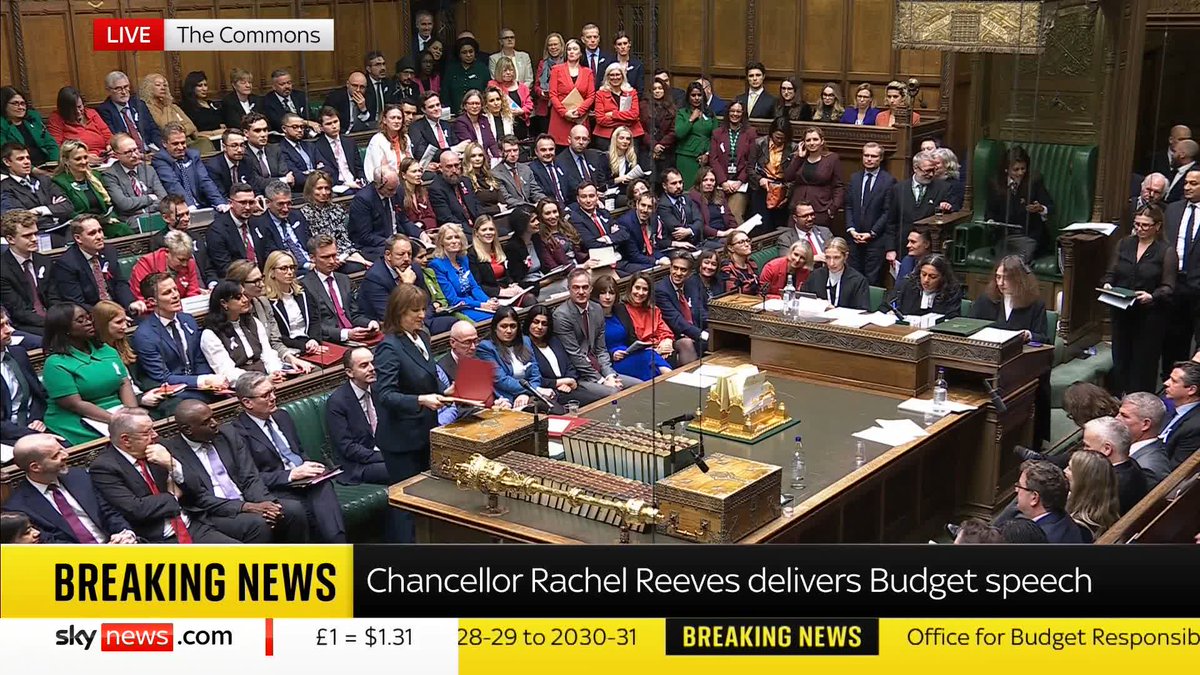 BREAKING: Chancellor slams Office for Budget Responsibility for "deeply disappointing" early budget leak on their website. Follow live 🔗 📺 Sky 501 and YouTube